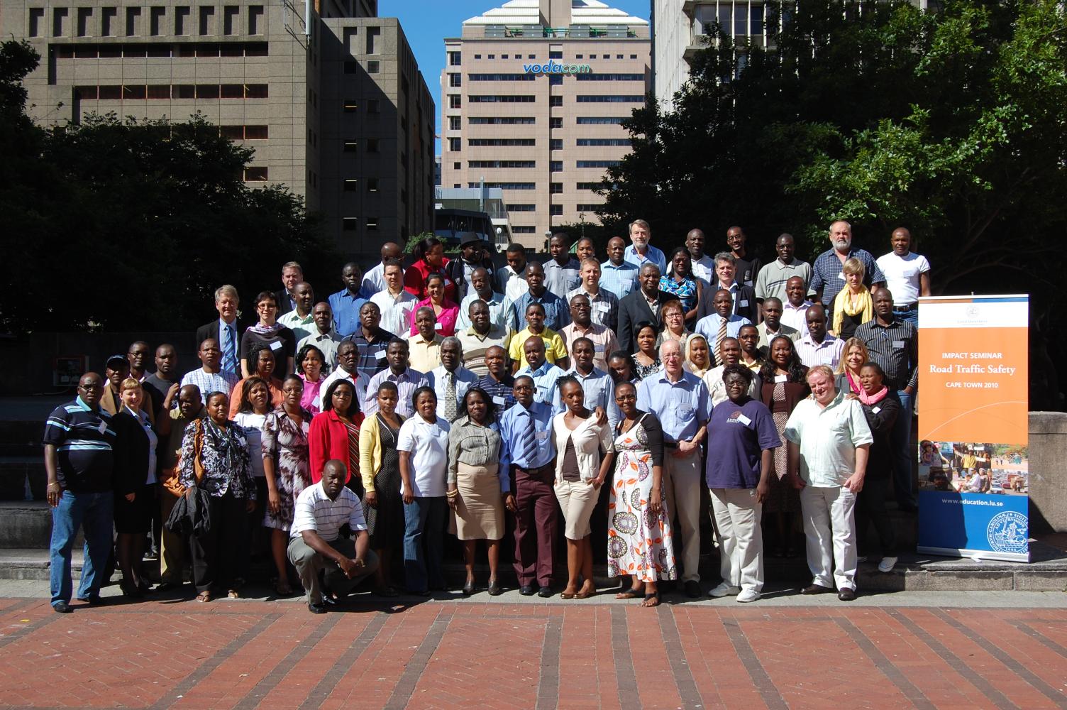 Group photo from the Impact Seminar in Cape Town.