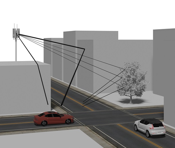 Illustration of car navigation