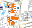 Map where the X-lab is located.
