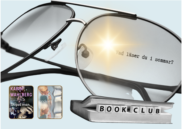 Solglasögon och böcker