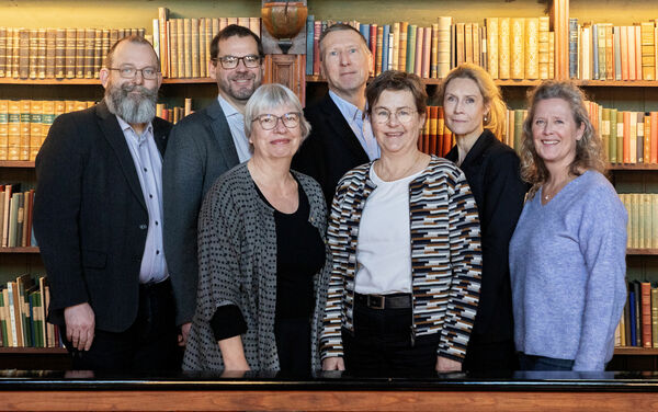 Gruppfotot på LTH:s ledning.