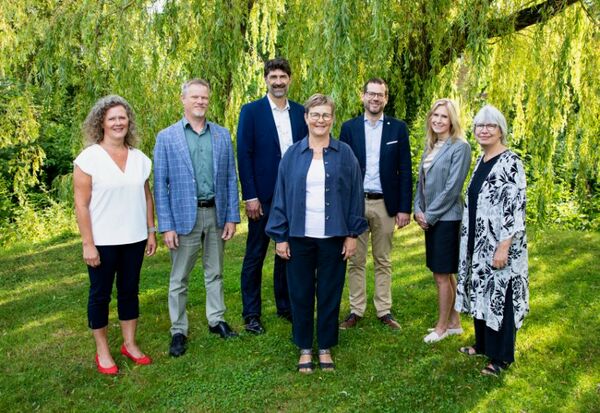 Gruppfoto av LTH:s presidium.
