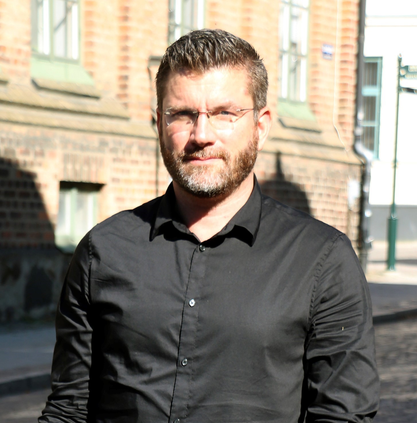 Jonas Andersson. Portrait picture.