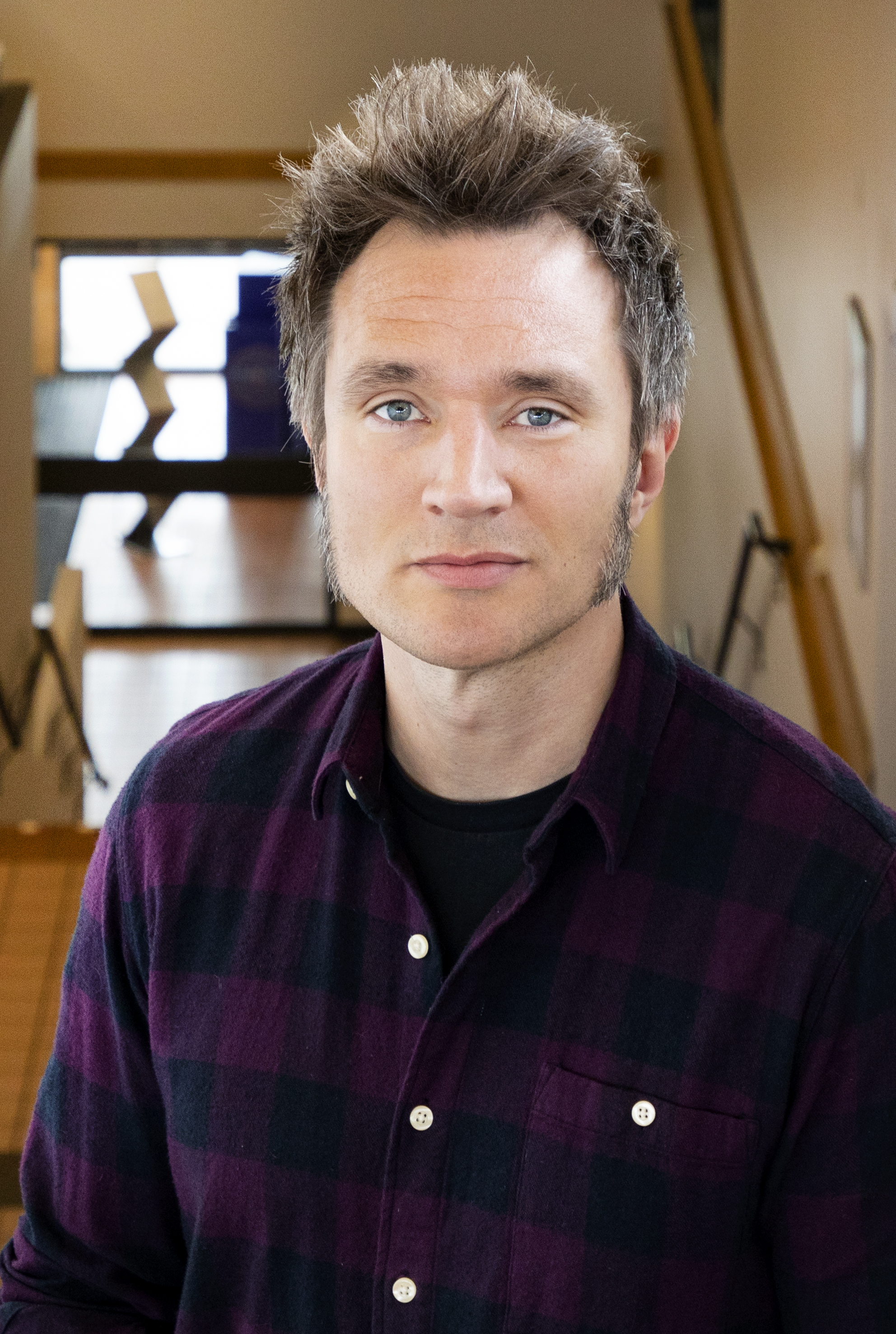 Librarian Andreas Karman.