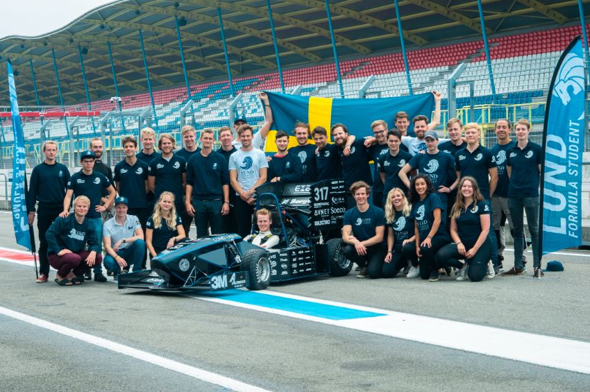 The Student Formula team. Photo.