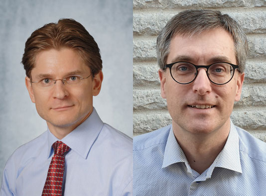 Petter N Kolm och Erik Lindström.