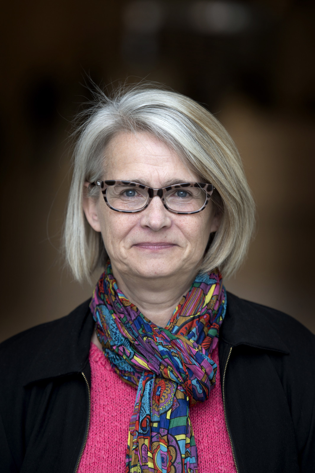 Porträttfoto av Pia Kinhult. 