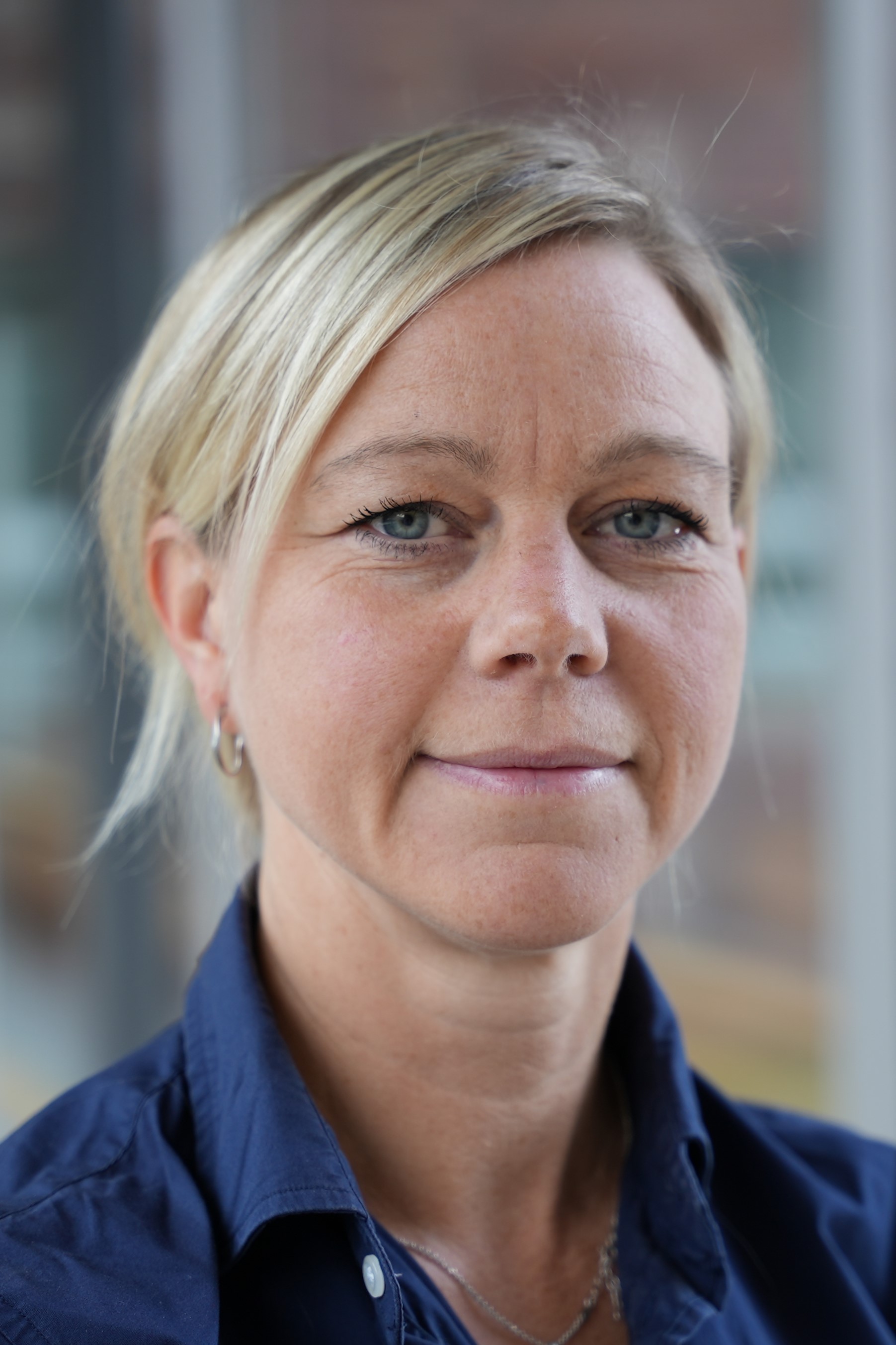 Sara Blomberg. Porträttfoto.