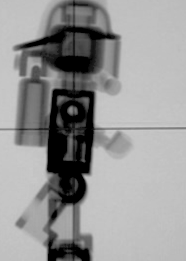X-ray tomography figure. Photo.