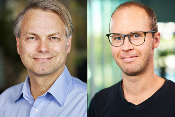 Joakim Pagels and Pontus Roldin. Photo.