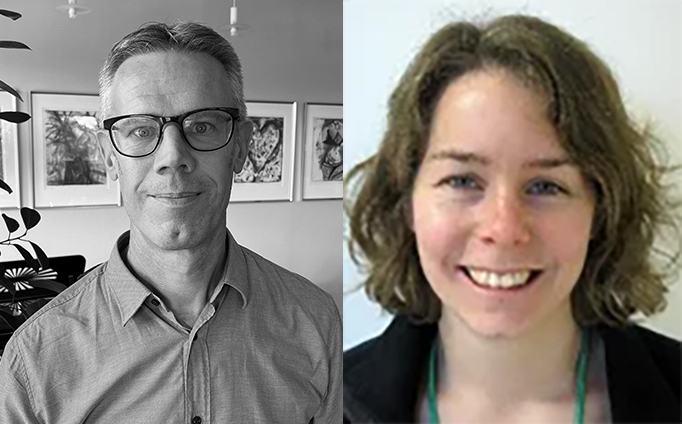 Fredrik Tufvesson och Emma Söderberg. Foto.