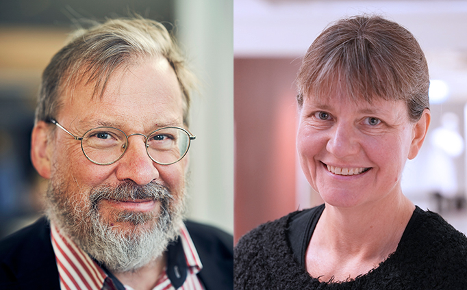 Kenneth M Persson and Karin Jönsson. Photo.