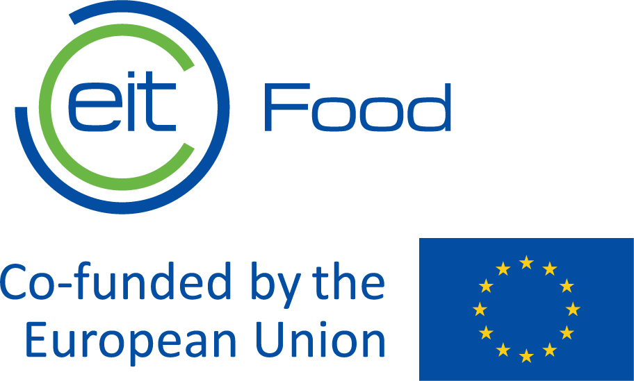 EIT food logo + eu logo.