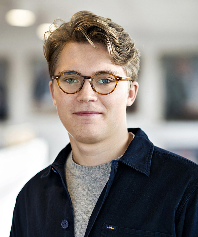 Porträttbild på Victor Rödén 