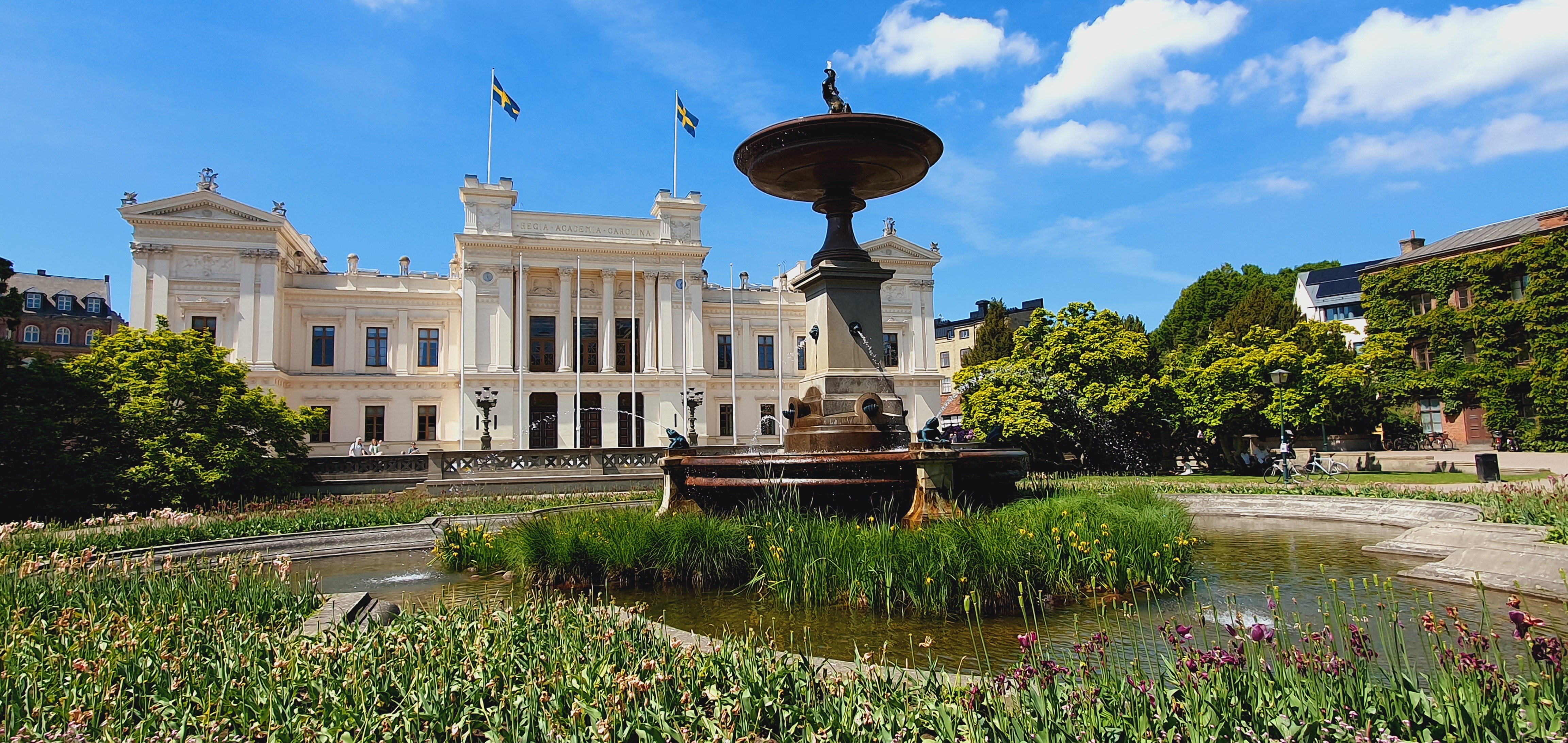 Happy summer! Picture of the main building of Lund University. Photo: Hajnalka Bodnar